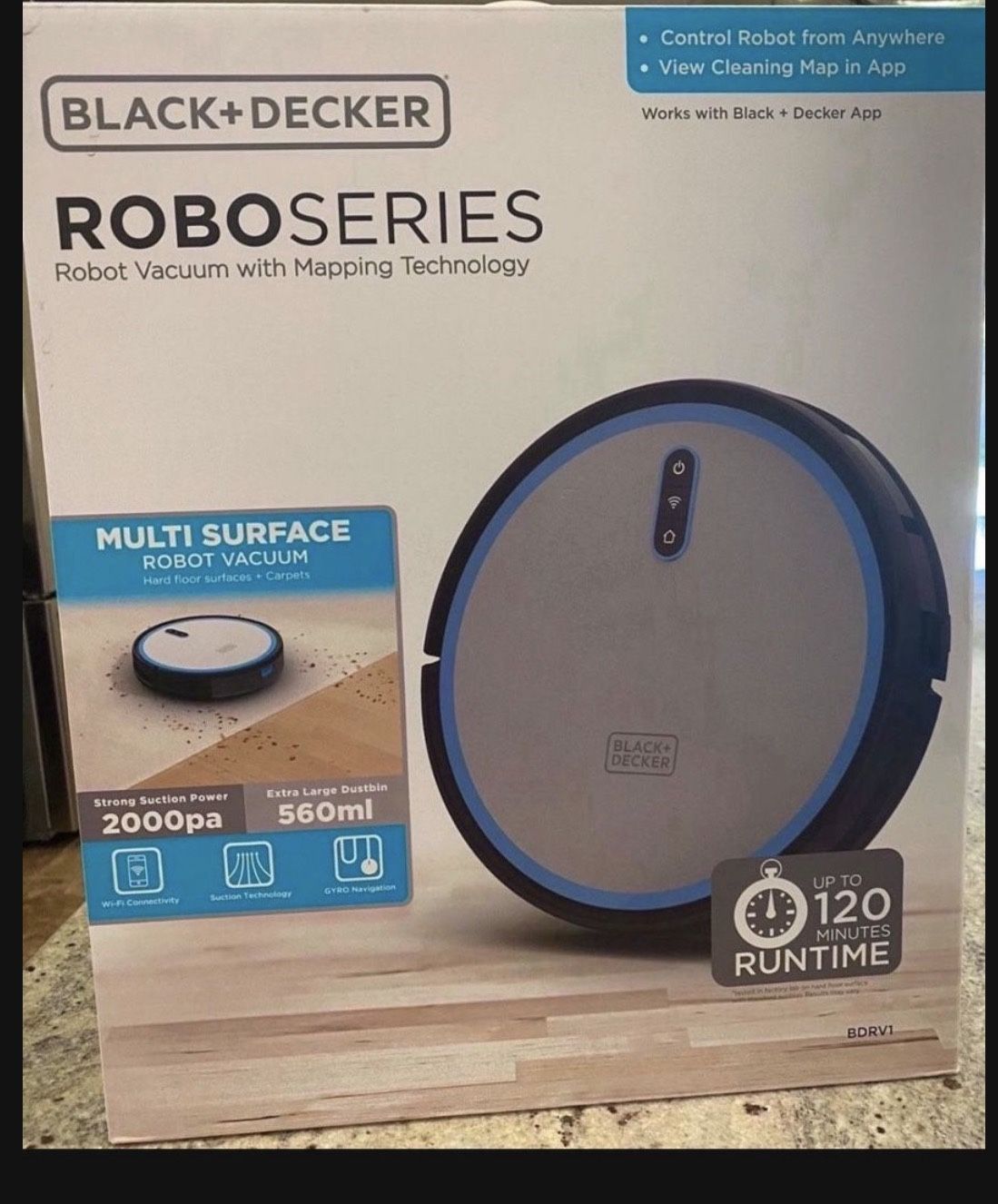Brand New In Box Black And Decker Robo Series