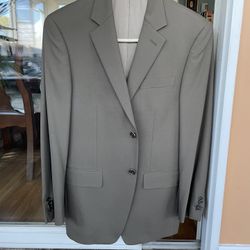 Michael Kors Suit, Olive Green, 30&1/4 Waist, 36 Short