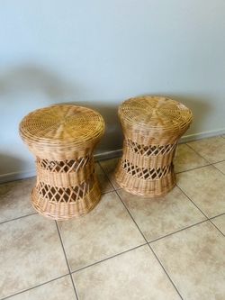 Wicker stand new 20 inches tall 16 inches long