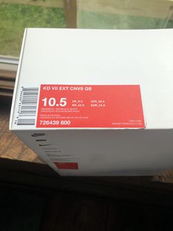 KD VII EXT CNVS size 10.5