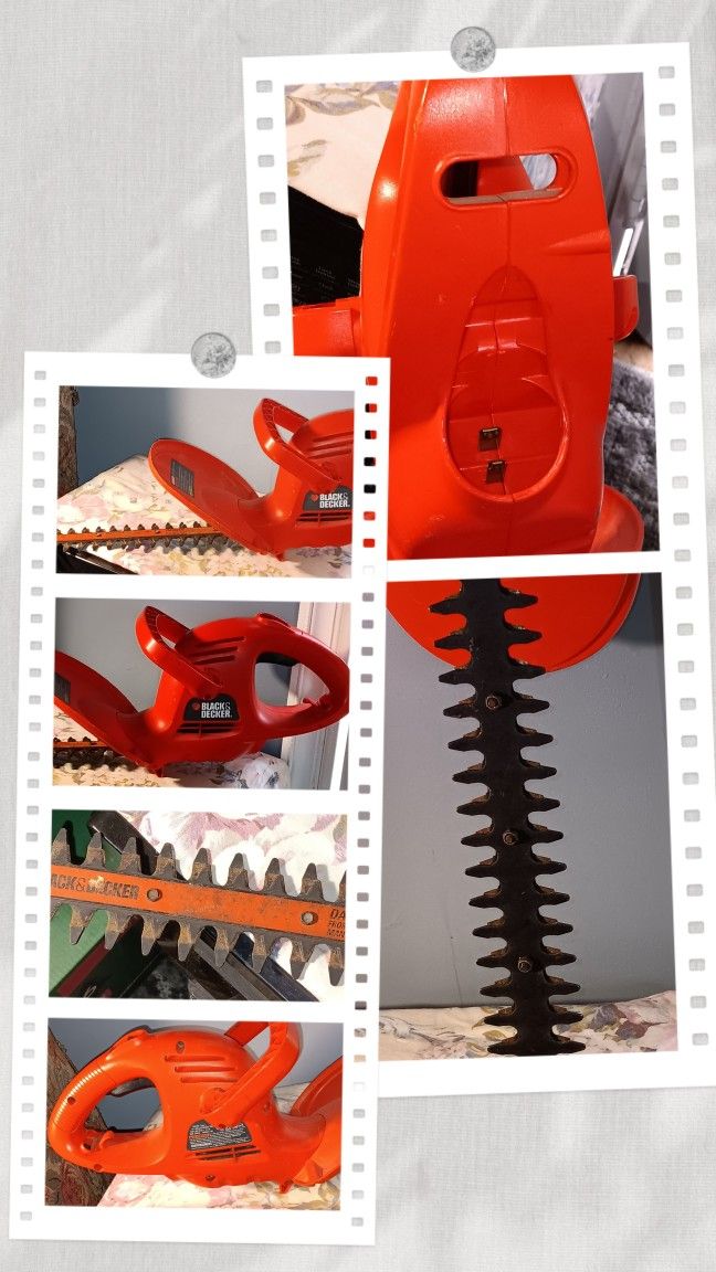 "17 Black & Decker Hedge Trimmer
