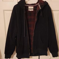 Full-Zip Fleece-Lined Hoodie