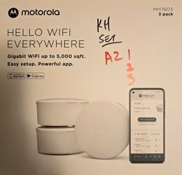 Motorola Mh7603 Mesh Network WIFI 
