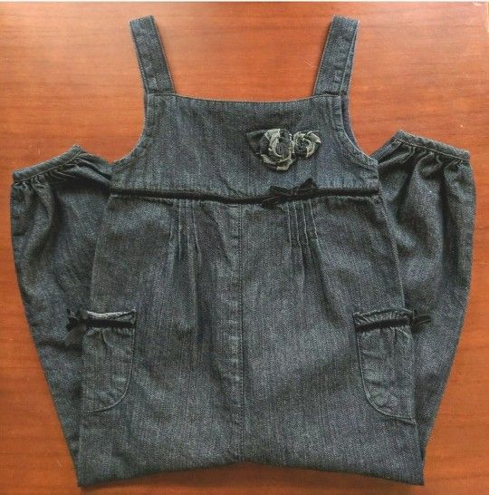 Koala Baby Girls 24M DENIM Overalls NEW!