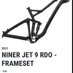 Niner Carbon Fiber Full Suspension Mountain Bike Frame (NEW)