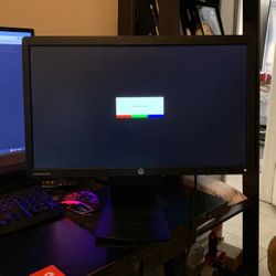 Hp 22 Inch Pc Computer Monitor With Tilt And Rotation 