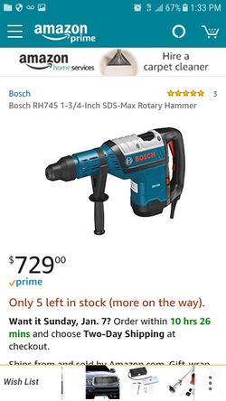 Tool Bosch jack hammer New in the box