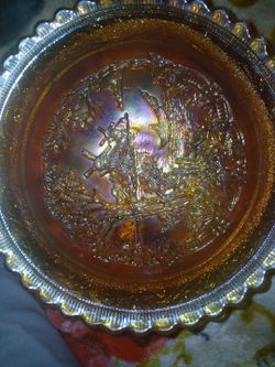 Antique  Carnival Glass