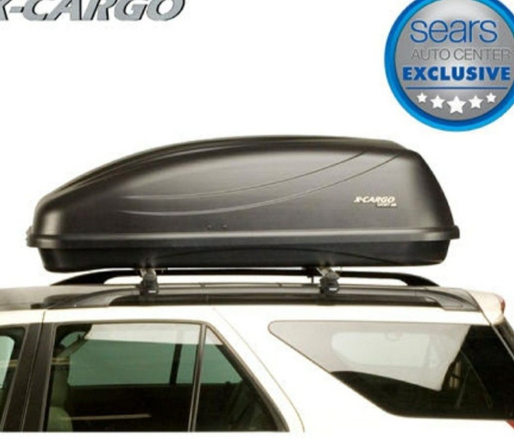 X-Cargo 20 cu. ft. Car Top Carrier - Black New in box
