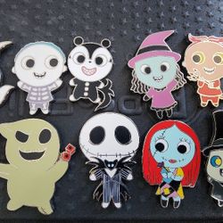Nightmare Before christmas Pin SET Disney Trading Pins 