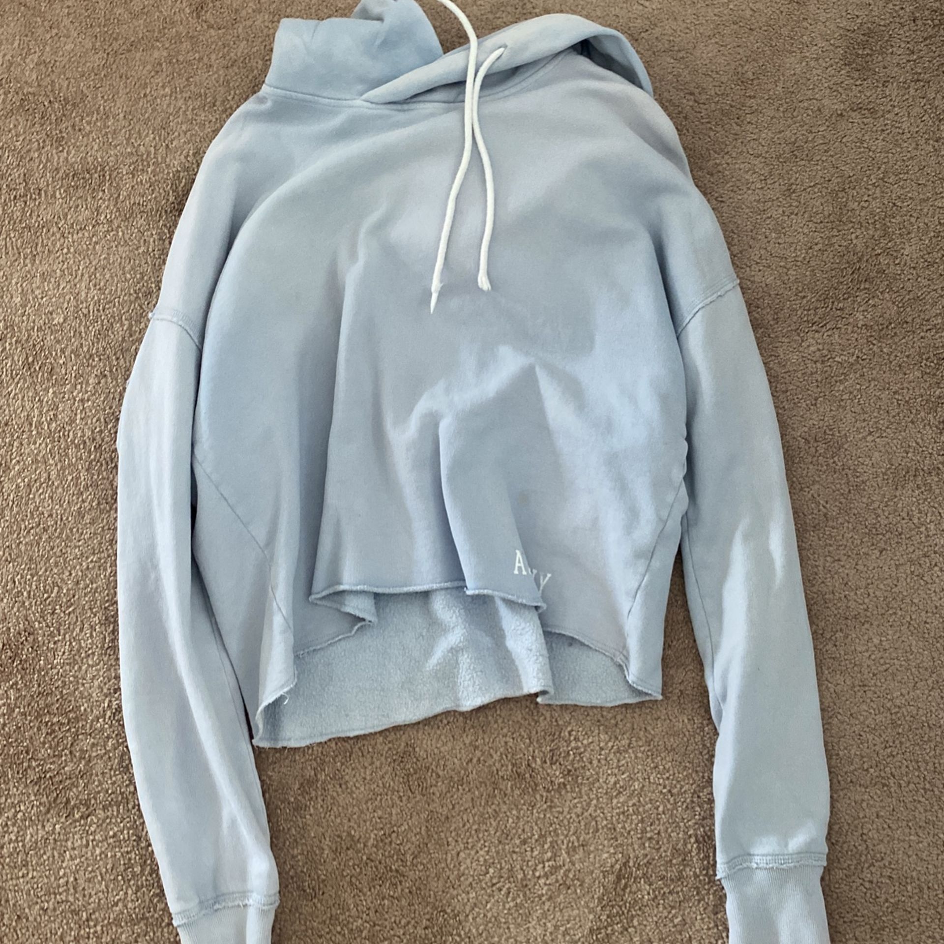 Baby Blue Abercrombie Hoodie