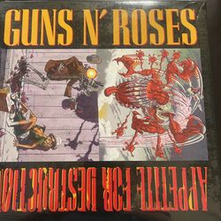 GUNS N’ ROSES APPETITE FOR DESTRUCTION LP COLORED SEALED