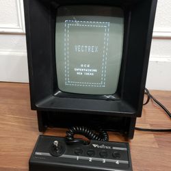 Working Rare Vintage Vectrex Arcade System.  Everything Works As It Should