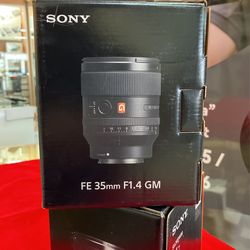 Sony FE 35mm f/1.4 GM Lens