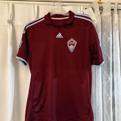 Used condition Men’s Adidas’s colorado Rapids Authentic Jersey  size L