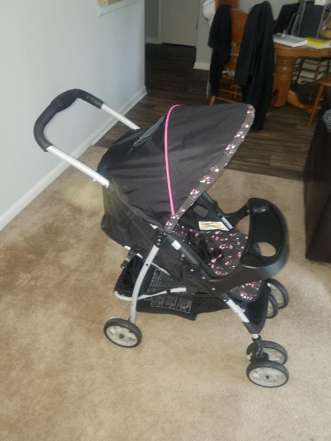 Graco LiteRider Click Connect Travel System Stroller and carseat