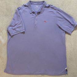 Tommy Bahama 3XT Lavender Polo Shirt – Supima Cotton Blend