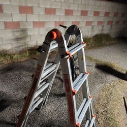 Little Giant MegaLite 17' Multi-Position Ladder - 300 lb Capacity