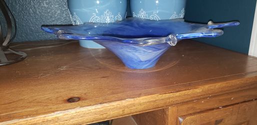 Crystal dish / key bowl glass dish