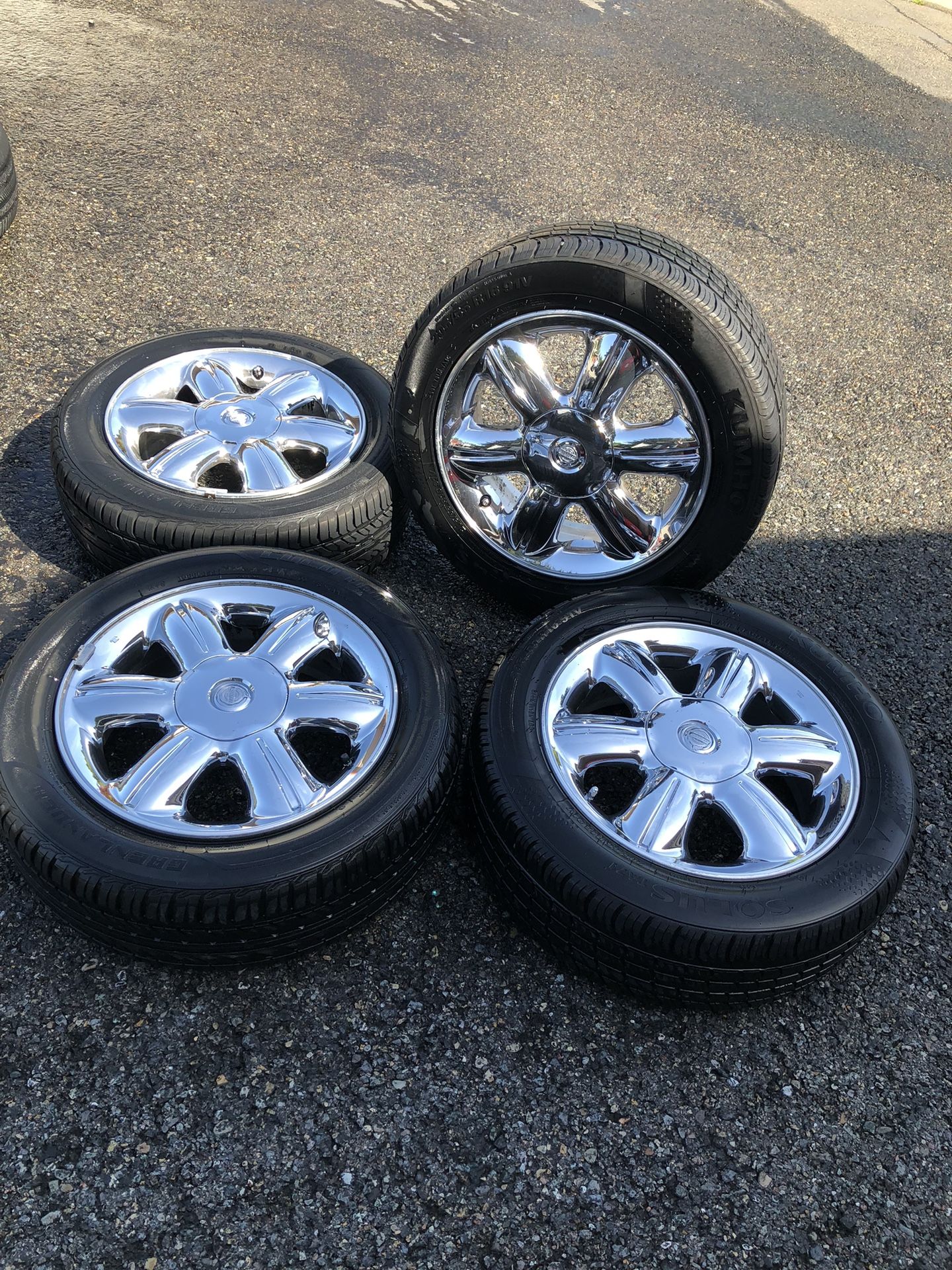 16 Inch Factory Chrysler PT Cruiser Rims And Tires for Sale in Olympia, WA OfferUp