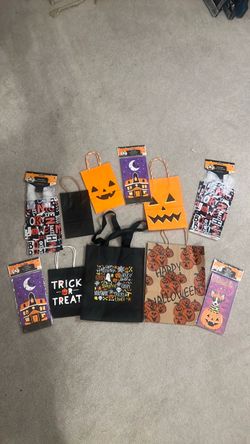 Halloween Gift Bags and Treat Bags Bundle