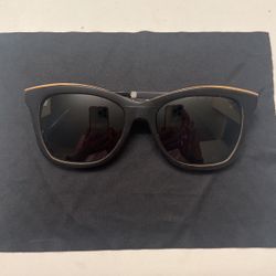 Gold And Wood Monica 01 Sunglasses 