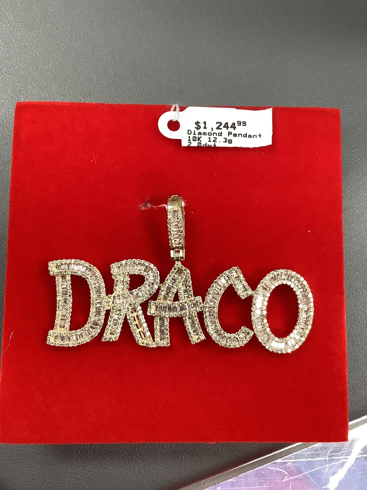10k Draco Pendant