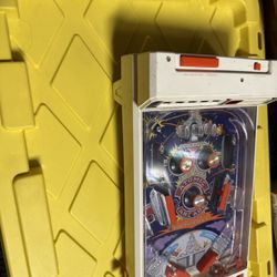 Vintage 70s Tomy Atomic Arcade Pinball Machine Portable Kids Toy Game 1979 READ