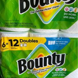 Bounty Paper Towels $12 Each