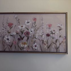 Large Hand Painted Wall Art! 