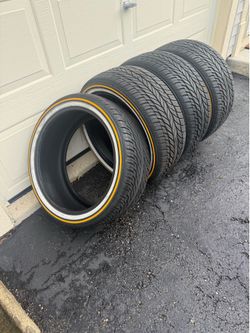 Set of gently used Vogue Tires