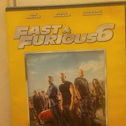 Fast & Furious 6 Dvd 5$
