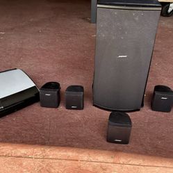 BOSE BLACK HOME SOUND SYSTEM LIFESTYLE 48 -