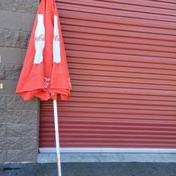 Coca-Cola outdoor umbrella