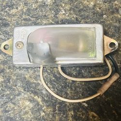 1950’s Ford License Plate Light With Housing