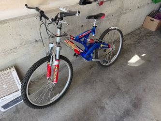 Motiv Rockpoint Full Suspension Mountain Bike – 24 Speed