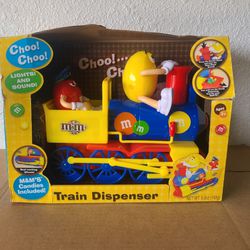 M&M's Choo! Choo! Train Candy Dispenser New in Box