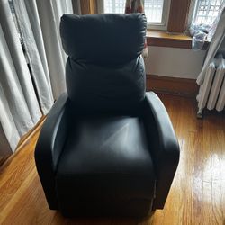 Black recliner
