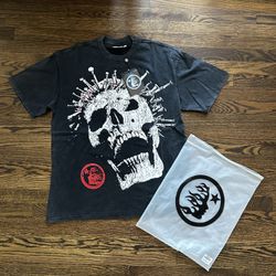 crowned skull Hellstar tee shirt 