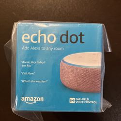 SEALED Echo Dot 3rd Gen - Plum