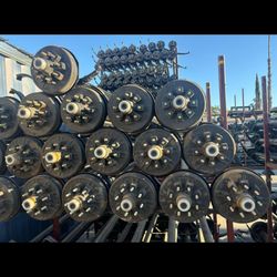 1  Trailer Straight axle 95hf 80 center springs With Breaks 8 Holes $480 
