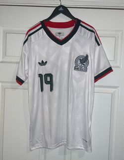 Adidas Mexico 2026 World Cup White Jersey Fidalgo #19 Adult Size Small New with Tags