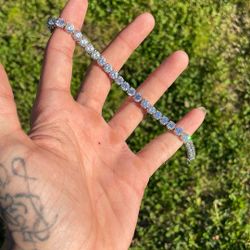 925 Silver Tennis Bracelet