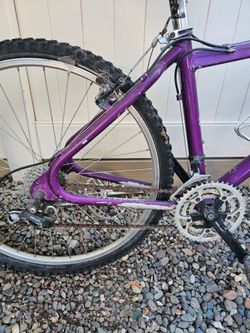 Vintage mongoose, pro mountain, bike.