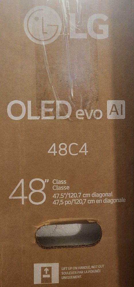LG - 48" Class C4 Series OLED evo AI 4K UHD Smart webOS TV