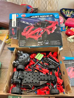 Block build remote car