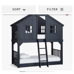 Pottery Barn Kids Tree House Bunk Bed