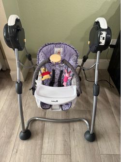 Vintage Winnie the Pooh baby swing