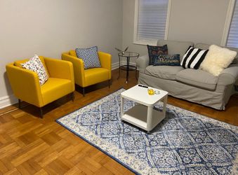 Ikea gray couch