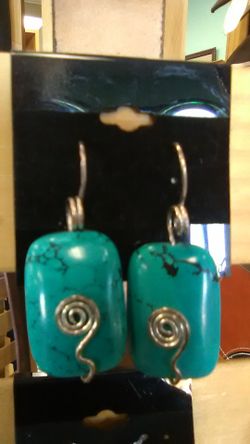Turquoise earrings